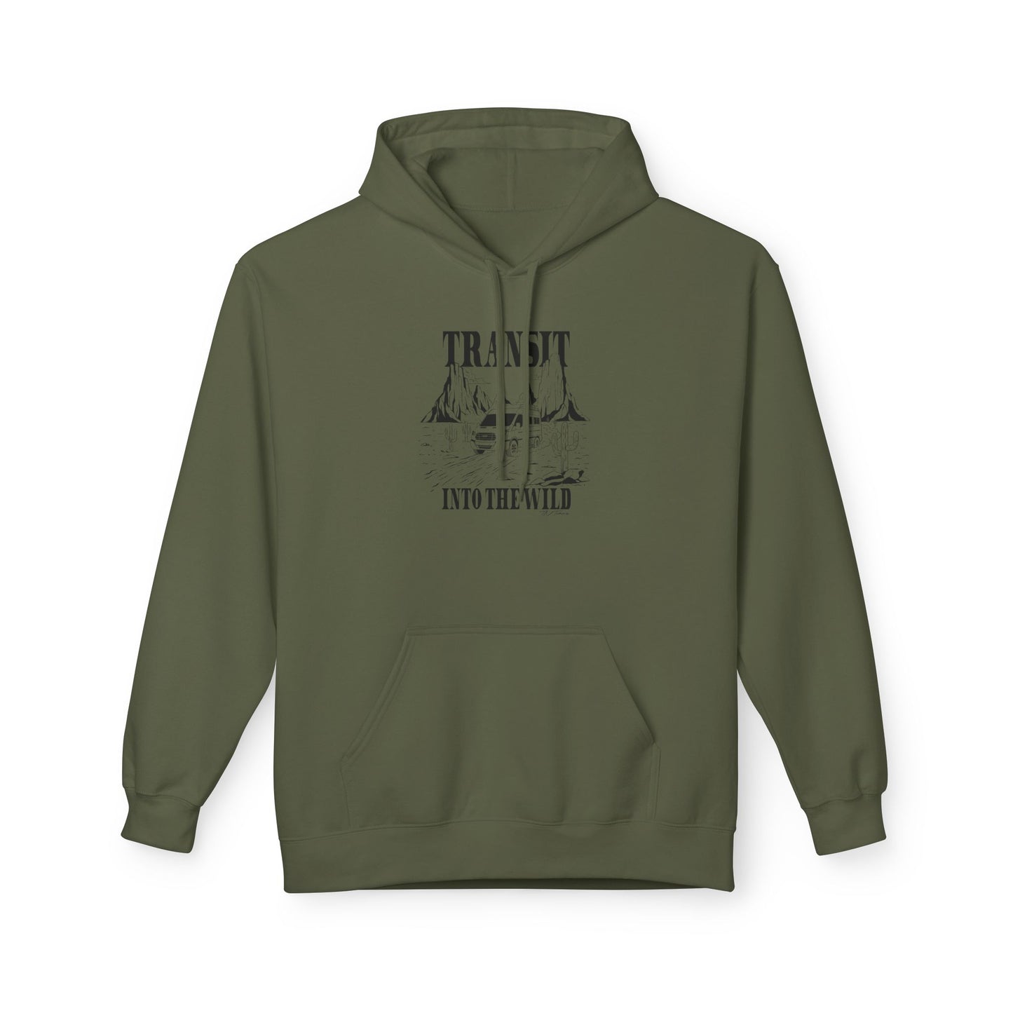 Ford Transit Merchandise Unisex Midweight Softstyle Fleece Hoodie