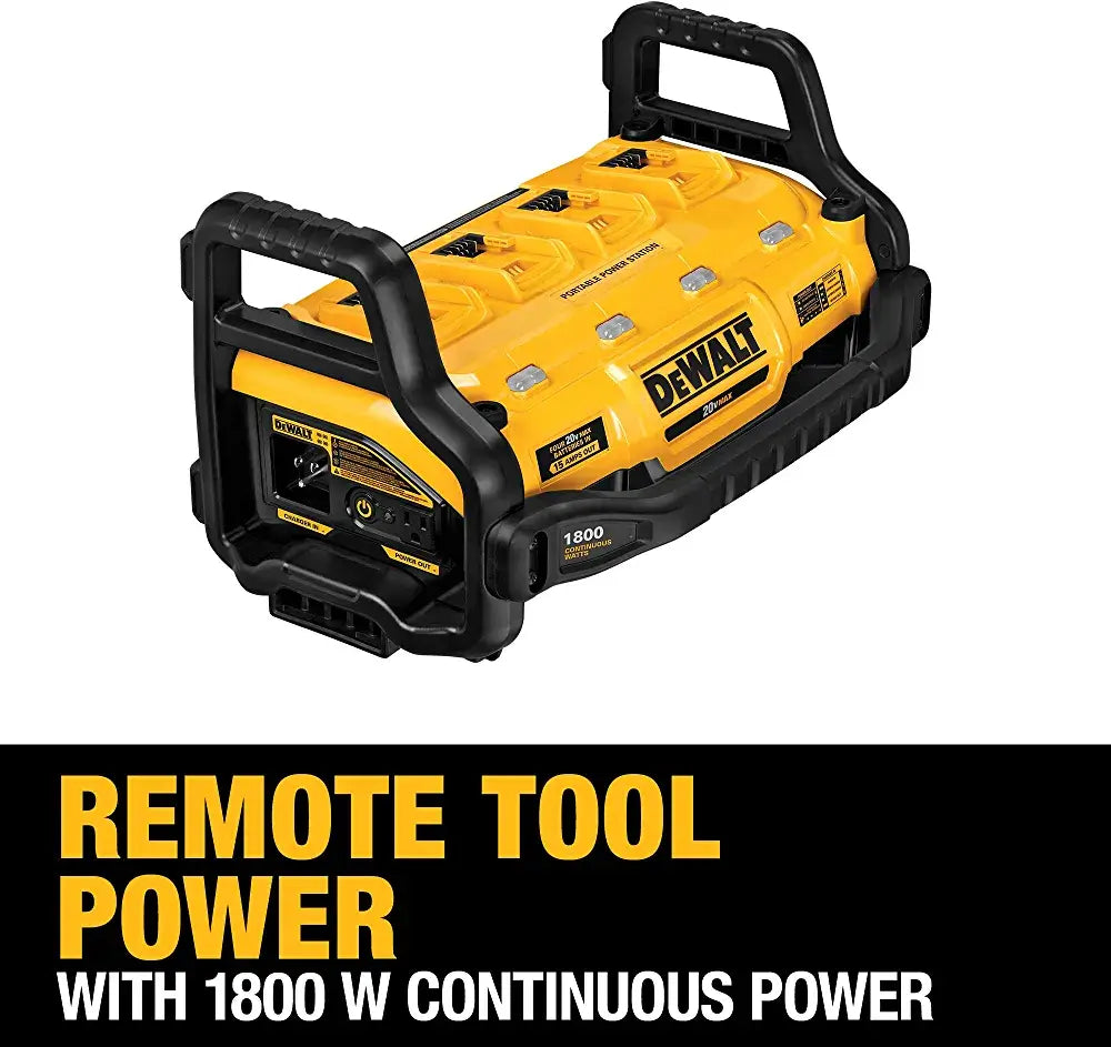 DEWALT DCB1800B 1800 Watt Portable Power Station and Simultaneous Battery Charger