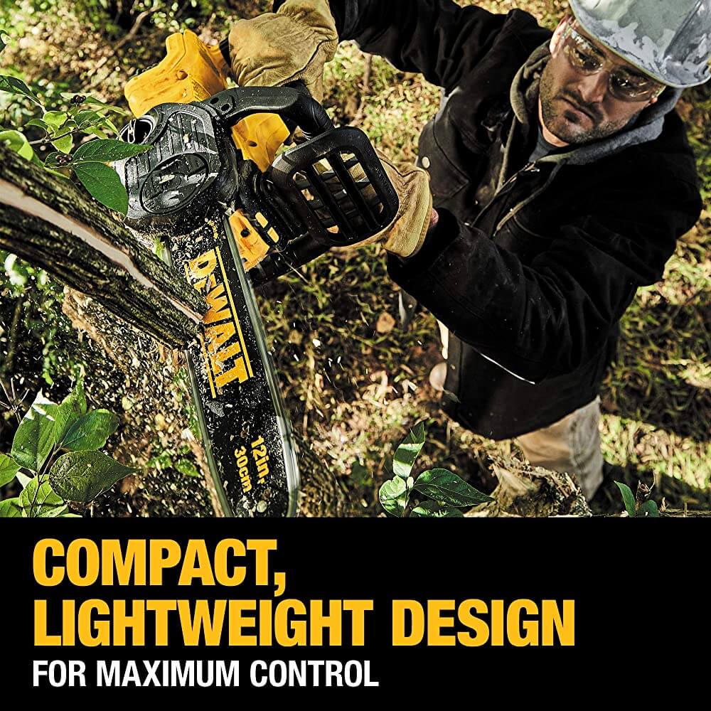 DEWALT DCCS620B 20V MAX* XR® Compact 12 in Cordless Chainsaw (Tool Only)