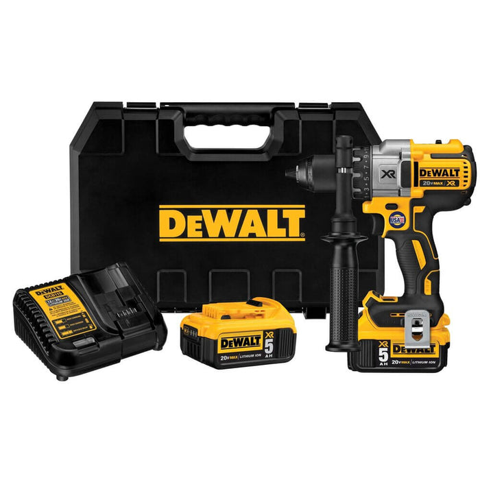 DEWALT DCD991P2 20V MAX* XR® Lithium Ion Brushless 3-Speed Drill/Driver Kit