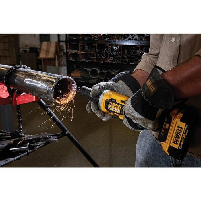 DEWALT DCG426M2 20V MAX* Brushless 1-1/2 in. Variable Speed Cordless Die Grinder Kit