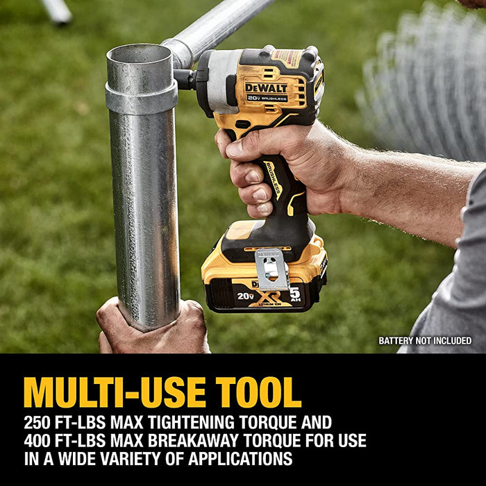 DEWALT DCF913B 20V MAX* 3/8 in. Cordless Impact Wrench with Hog Ring Anvil (Tool Only)