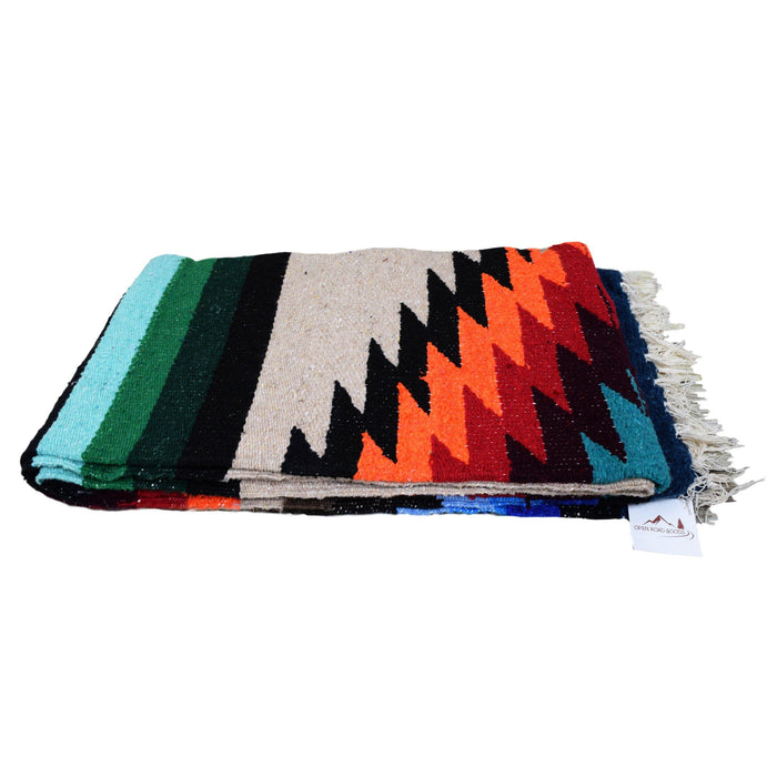 Southwest Brown Mexican Diamond Blanket