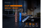 Fenix E02R LED Keychain Light - 200 Lumens