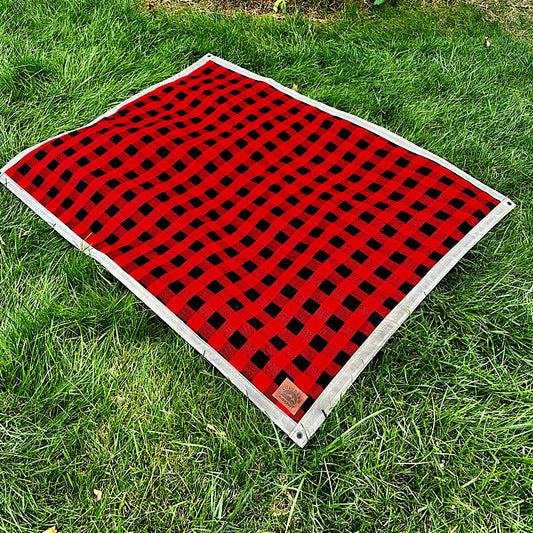 Handmade Picnic Blanket | Ground Cloth | Made in the USA