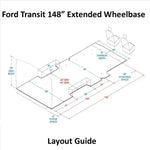 Ford Transit 148 Extended SRW Camper Van Conversion DIY Kit