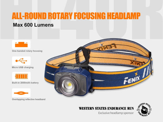 Focusable USB Rechargeable LED Headlamp