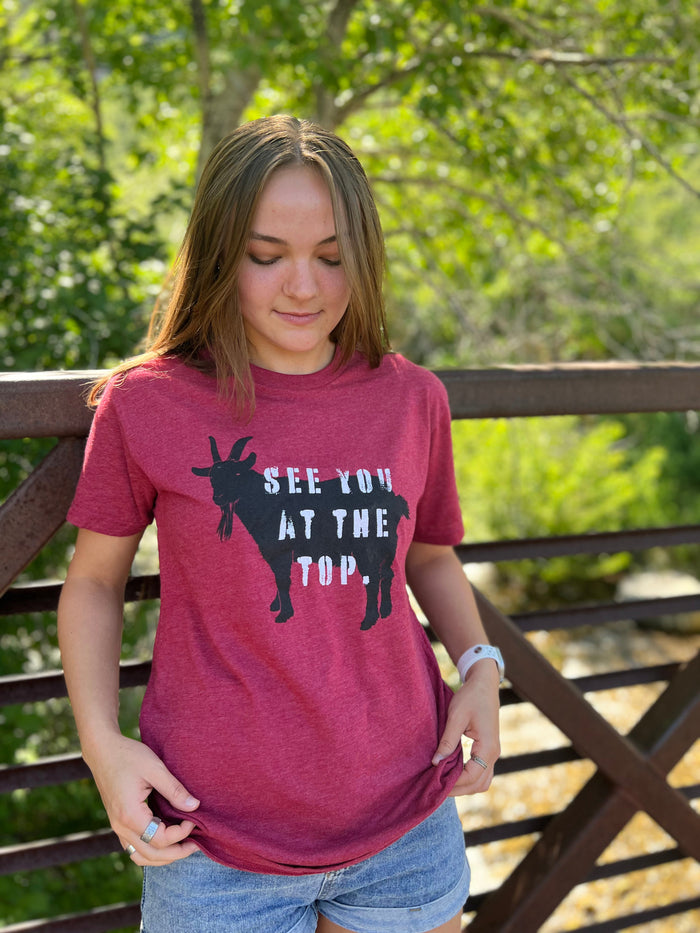 See You At the Top - Premium Graphic Tee