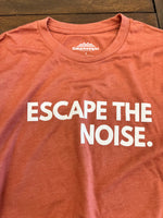 Escape the Noise - Premium Graphic Tee