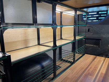 LED DIY Kit for van shelving