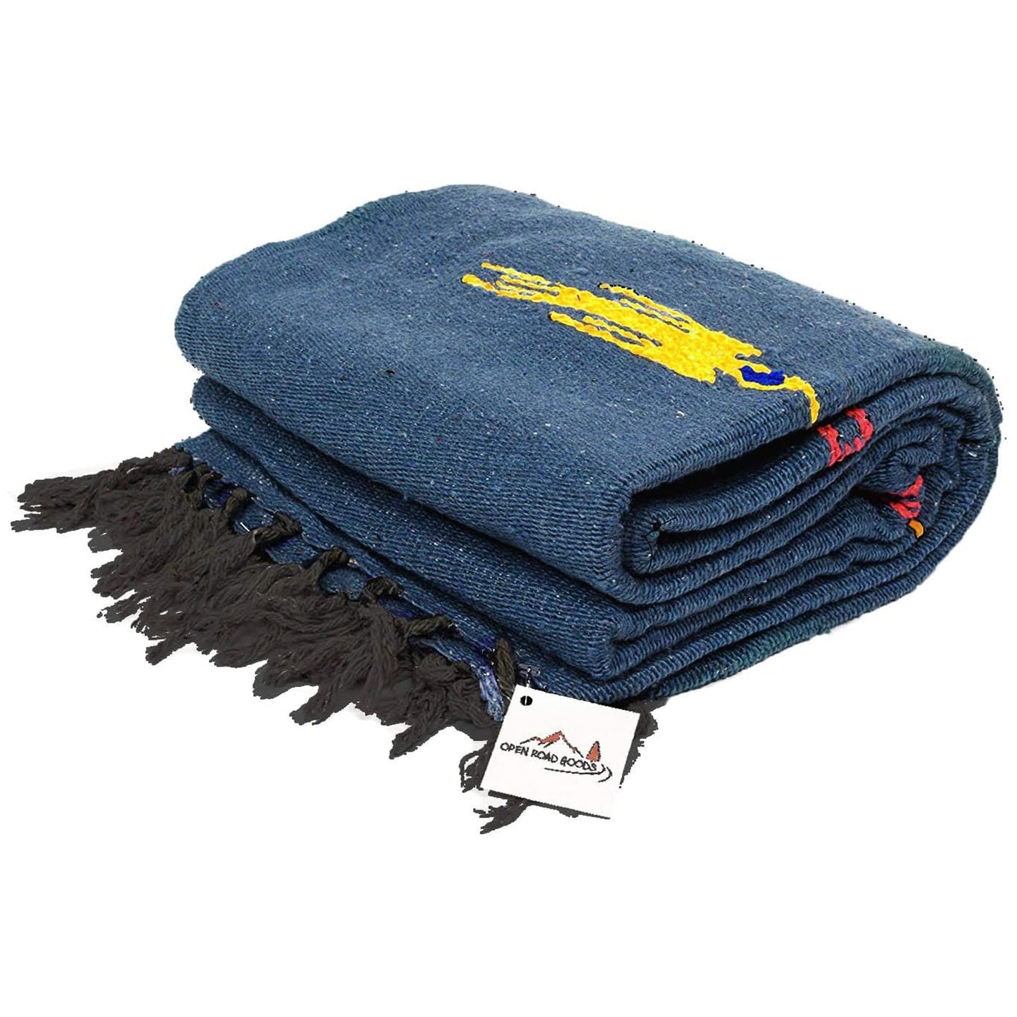 Slate Blue Baja Thunderbird Blanket