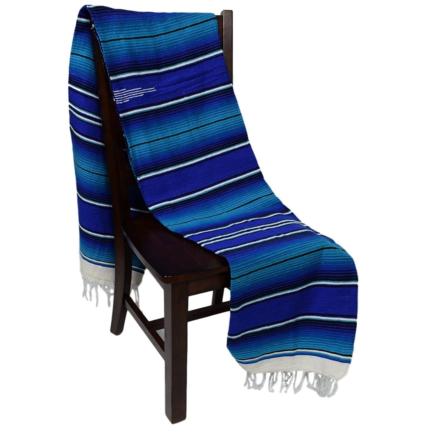 Blue Serape Isla Blanket