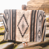 Brown Wool Mexican Blanket