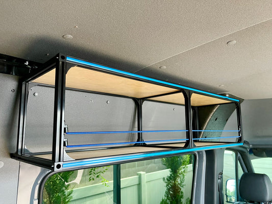 campervan-diy-overhead-storage-shelves