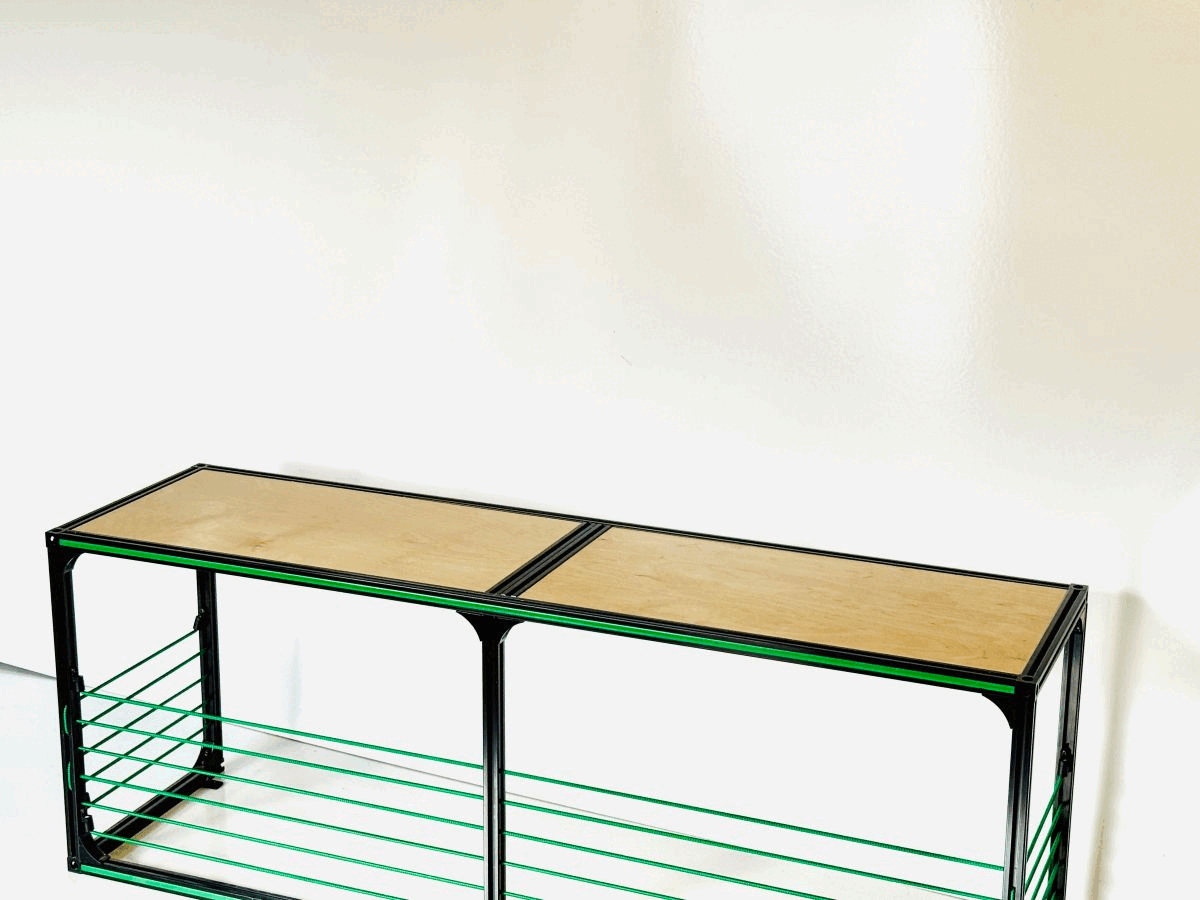 Stack-On Shelving - Van DIY Storage