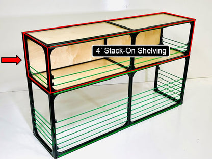 camper van modular shelving