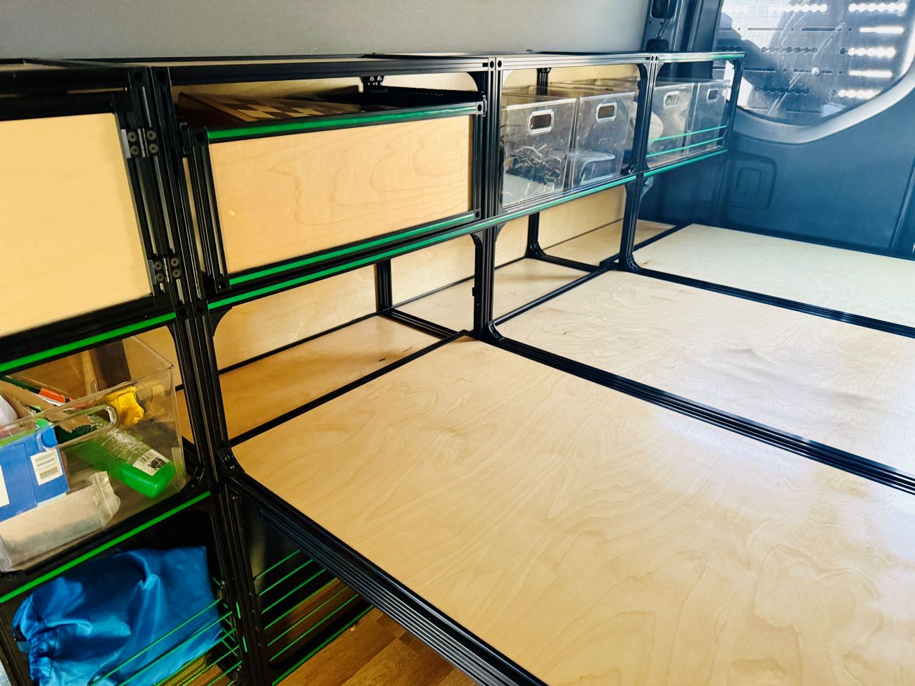 van shelving storage