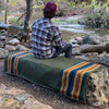 Canvas Camping Blanket - Waxed Canvas Outdoor Blanket / Bushcraft Blanket