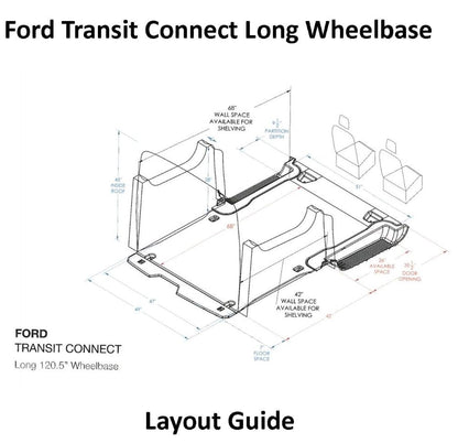 Ford Transit Connect - Camper Van Conversion DIY Kit