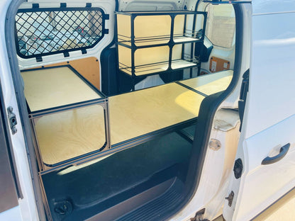 ford transit connect shelving and bed kit