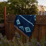 Blue Custom Thunderbird Blanket