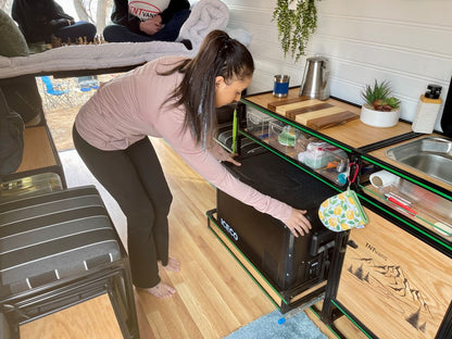 camper van conversion diy kit van kitchen and bed