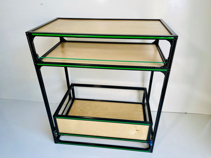large ice chest slide for camper van conversion