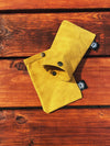 Set of Two Small Handmade Waxed Canvas Ditty Bags for Bushcraft Camping Outdoors (Various Colors)