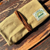 Handmade Waxed Canvas Bushcraft Roll Pouch For Pipe Tobacco Stove EDC  (Various Colors)