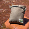 Handmade Large Waxed Canvas Traditional EDC Pouch Bushcraft Survival Camping Possibles Dopp Grooming (Various Colors)