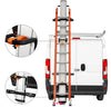 ladder lift rack drop down ladder rack on the back of a ram promaster, rear
