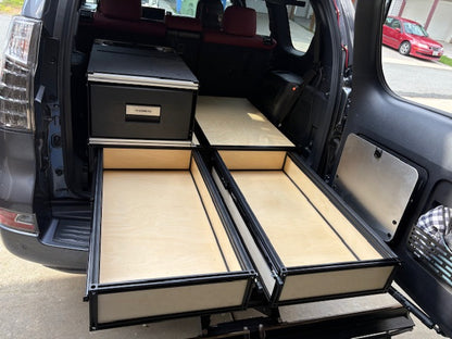 lexus suv rear cargo drawers
