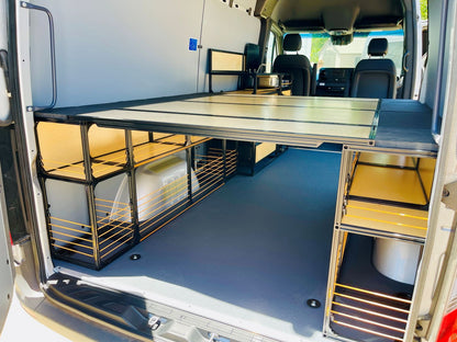 mercedes sprinter 144 camper conversion diy kit