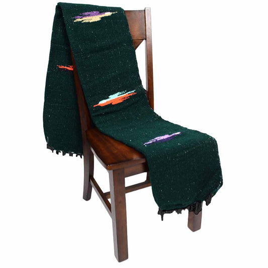 Dark Green Baja Thunderbird Blanket