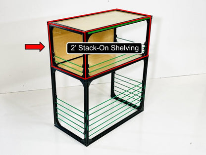 camper van modular shelving storage