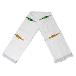 Namaste White Baja Thunderbird Yoga Blanket