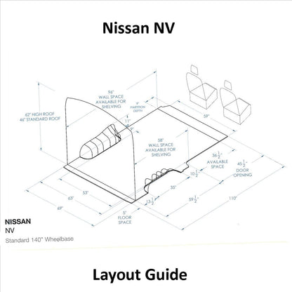 Nissan NV Campervan Conversion DIY Kit