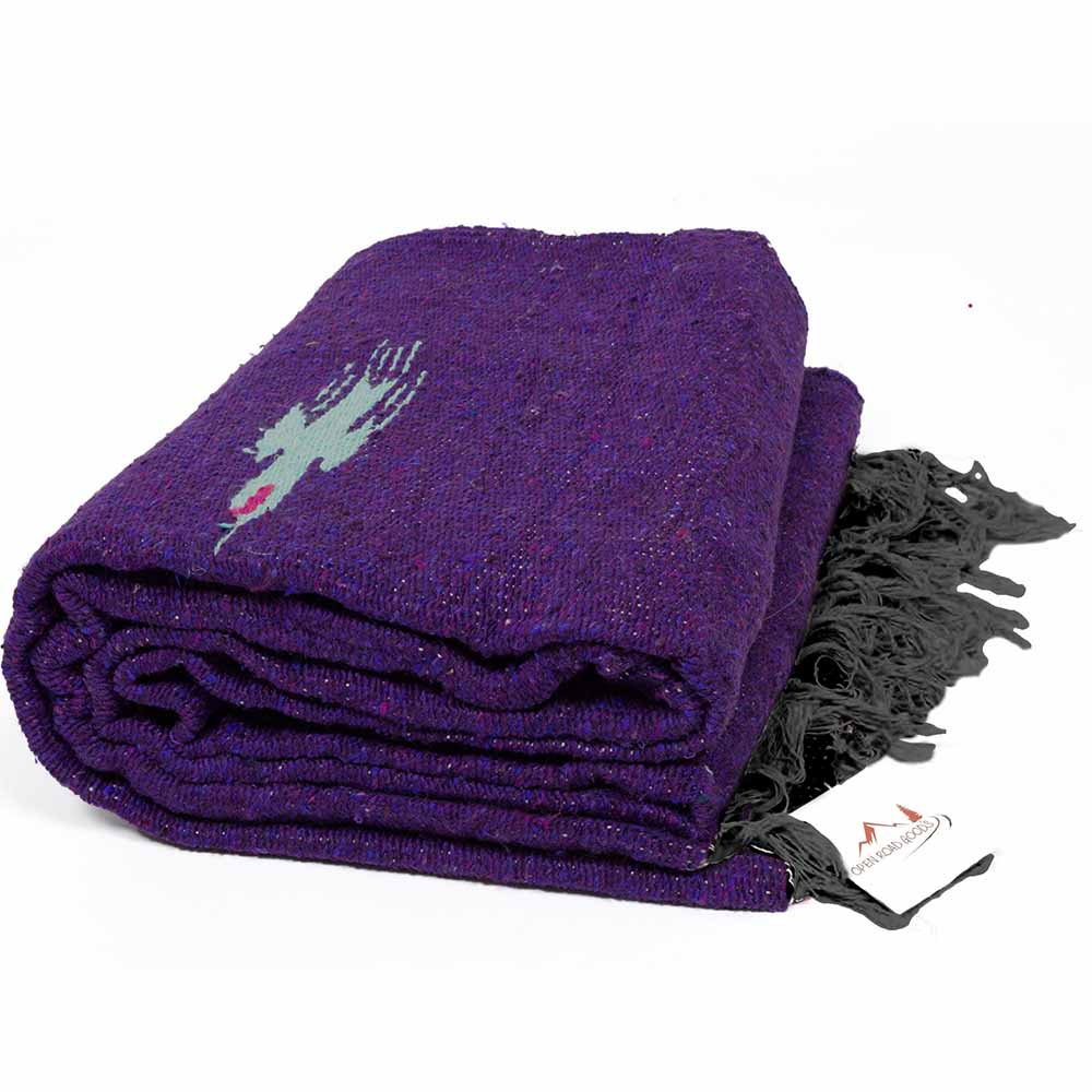 Purple Baja Thunderbird Blanket