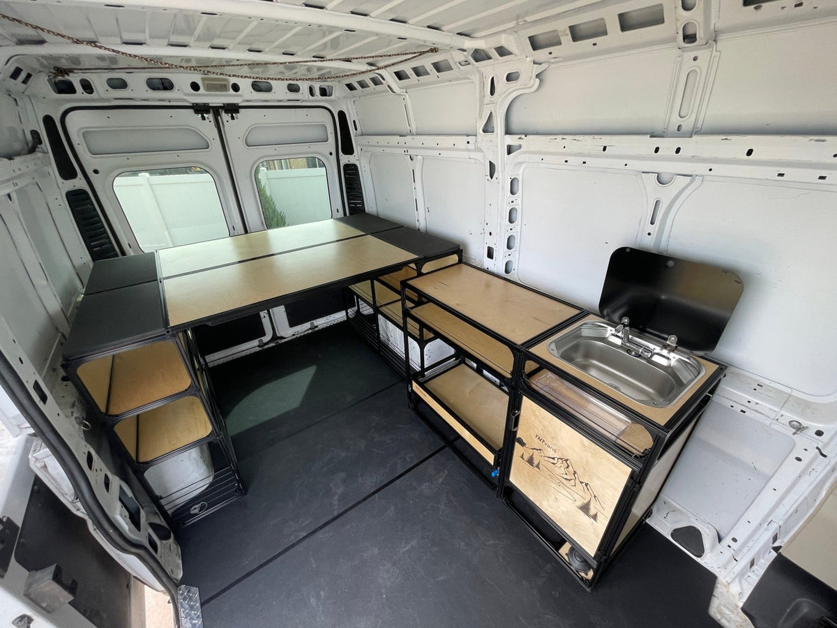 Ram Promaster Conversion Kit Ram ProMaster 136 Camper Van Conversion Kit | Bed System – TNTvans