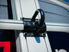 Mercedes Sprinter Van Drop Down Ladder Rack, close view of rear rack