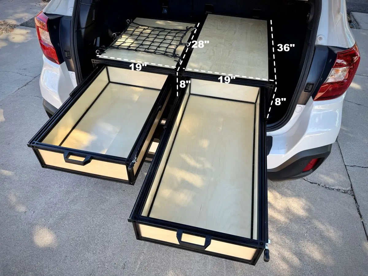 Cadillac Escalade Rear Cargo Storage Drawer | DIY Kit | Modular – TNTvans