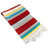 100% Cotton Red Serape Blanket