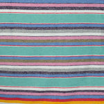 Cotton Serape Blanket - Mint Pastel