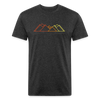 Retro '80s Mountains - Premium Graphic Tee