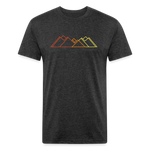 Retro '80s Mountains - Premium Graphic Tee