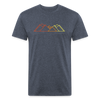 Retro '80s Mountains - Premium Graphic Tee