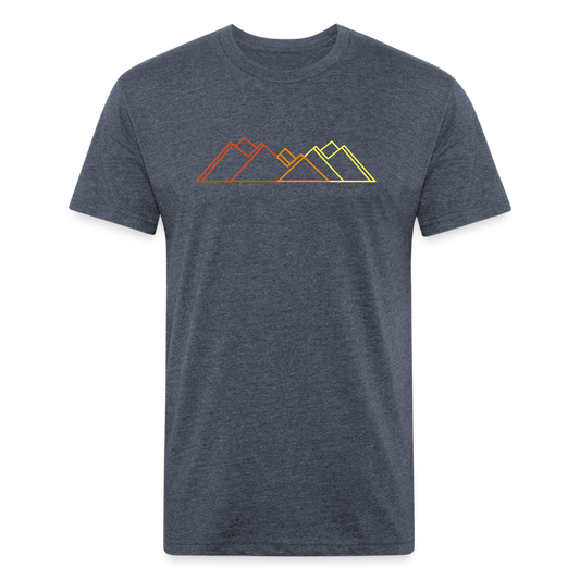 Retro '80s Mountains - Premium Graphic Tee