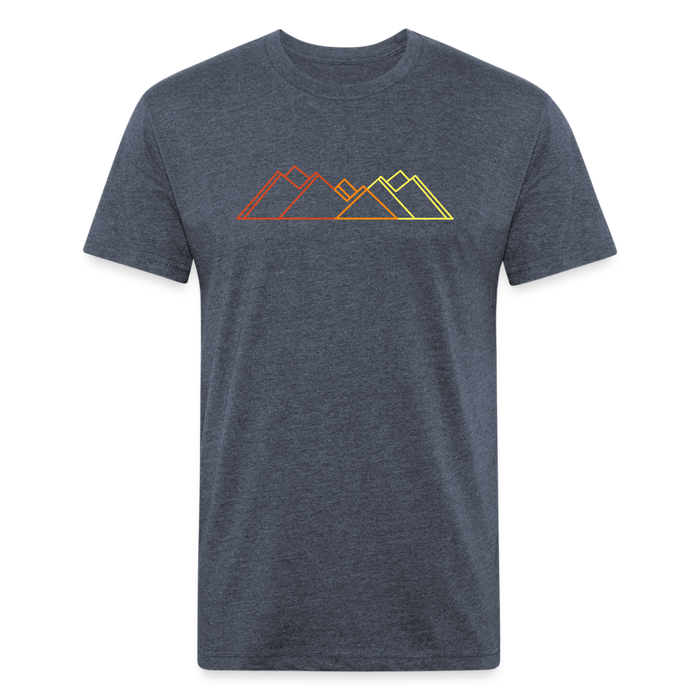 Retro '80s Mountains - Premium Graphic Tee