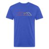 Retro '80s Mountains - Premium Graphic Tee