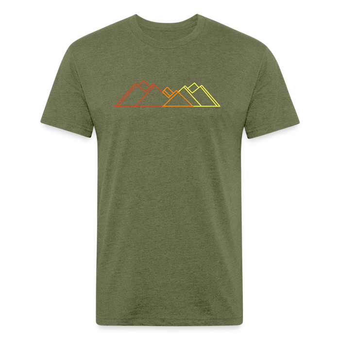 Retro '80s Mountains - Premium Graphic Tee